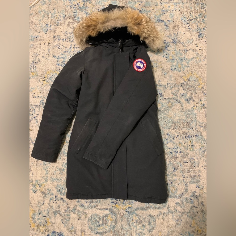 Authentic Canada Goose Black Parka